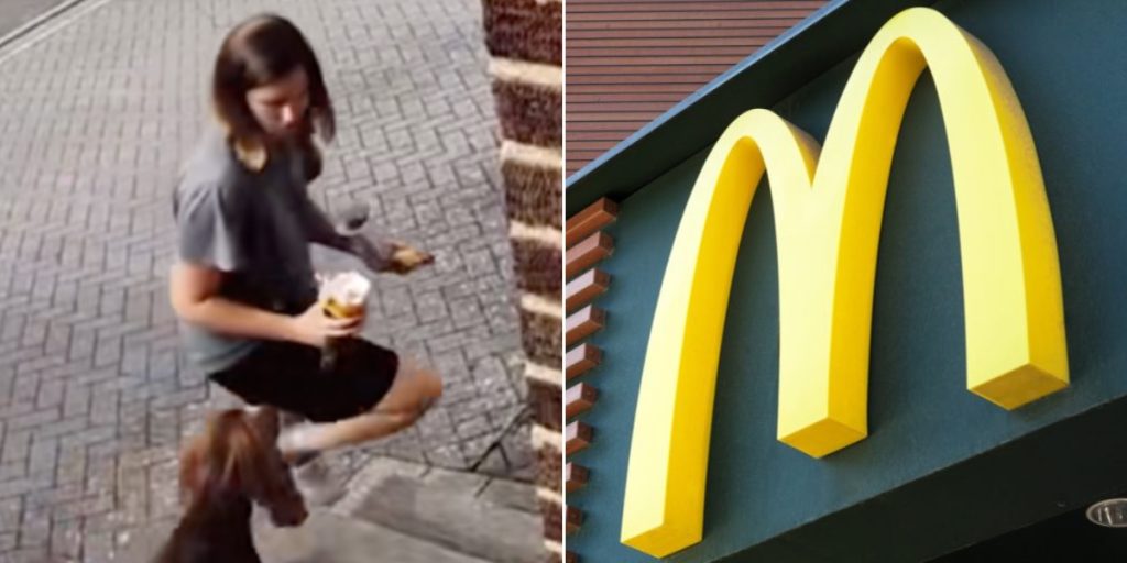 Kvinde tager mad fra McDonald’s med hjem: Nu er hendes hunds reaktion gået viralt