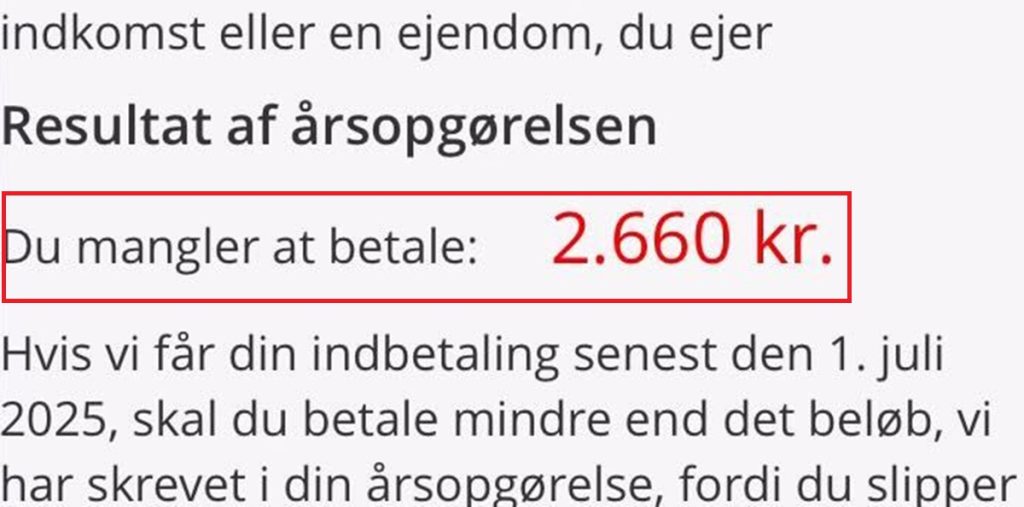 Skattestyrelsen laver om på beløbet: Ny grænse træder i kraft i 2026