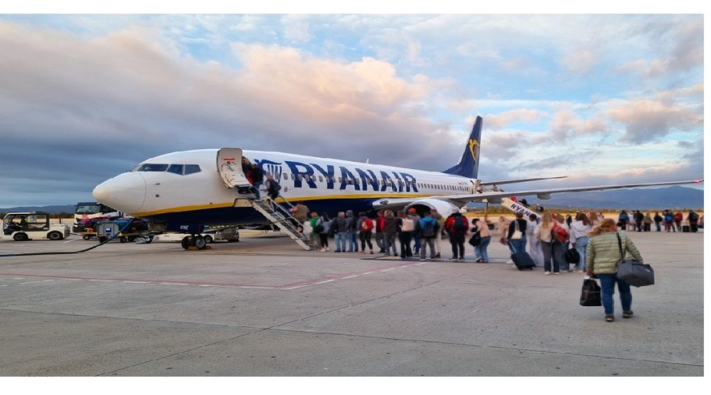 ryanair flight passenger