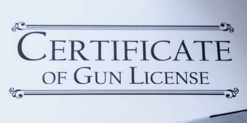 Certificate Gun/Certifikat pistol