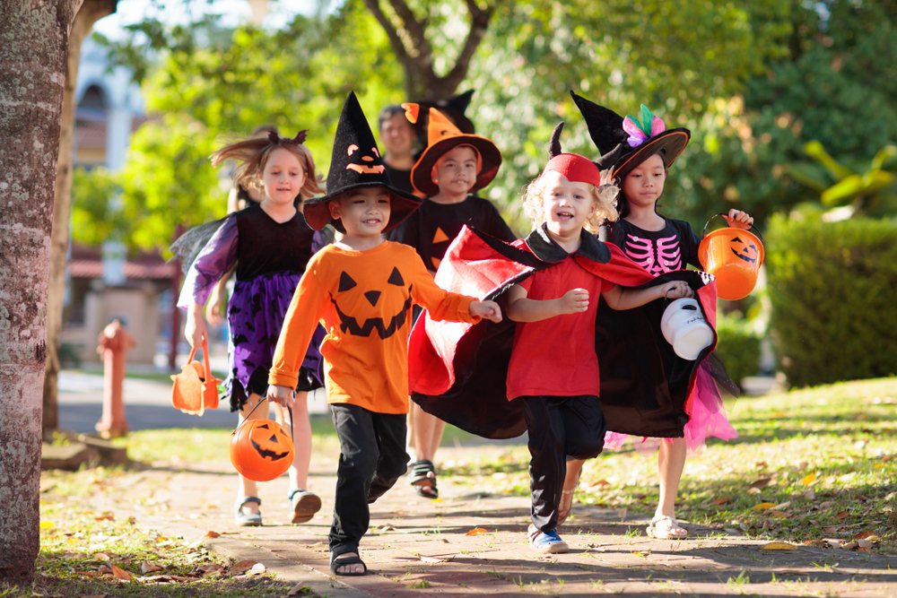 Child,In,Halloween,Costume.,Mixed,Race,Asian,And,Caucasian,Kids