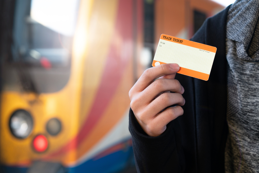 Train ticket,togbillet