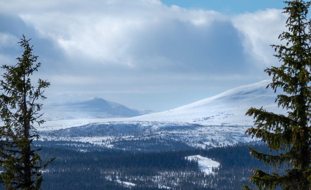 mountain, fjell, snø, snow