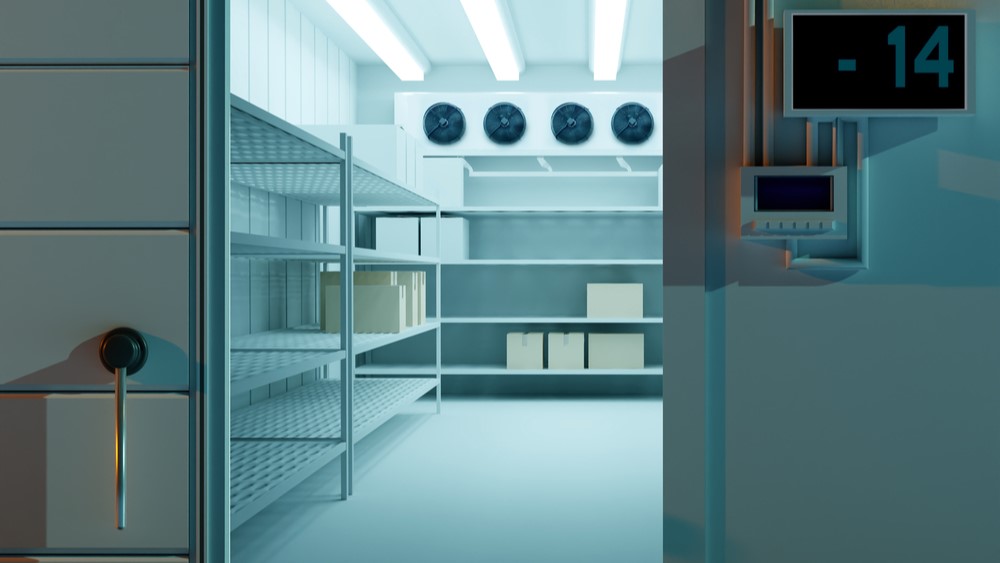 walk-in freezer