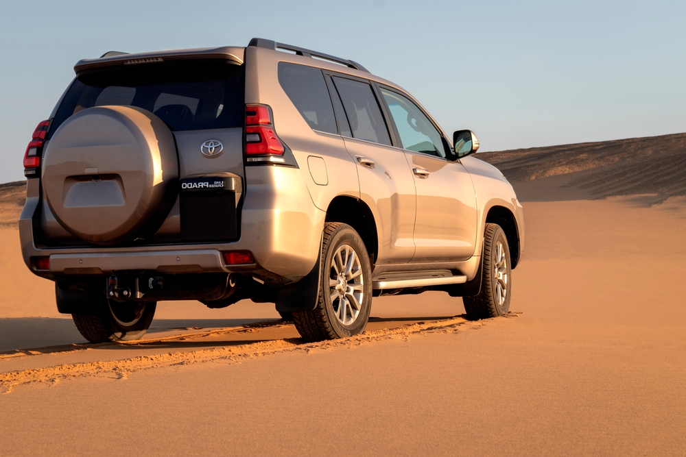 Toyota,Land,Cruiser,Prado,Desert,Truck,Ørken