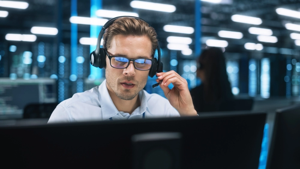 Customer,Support,Operator,Headset,Kundeservice,Cybersecurity,Advisor,Professional,Professionel,Worker,Employee,Ansat