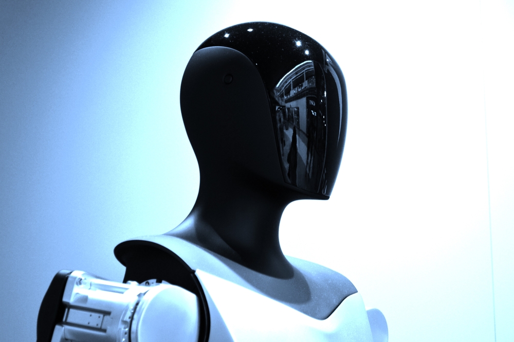 Tesla,Optimus,Futuristic,Humanoid,Autonomous,Robot,Head,Face,AI