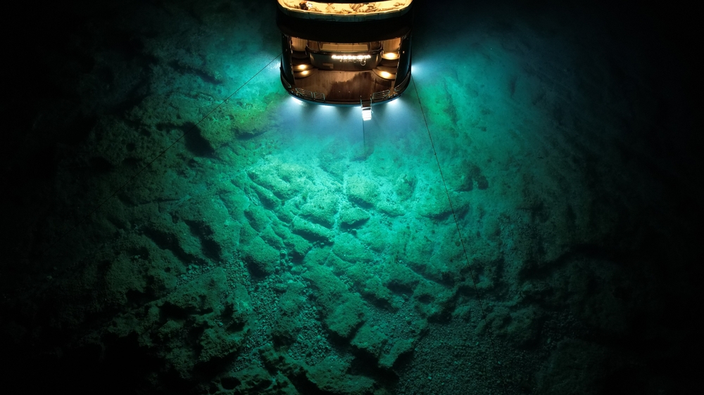 Seafloor,deep underwater, havbund