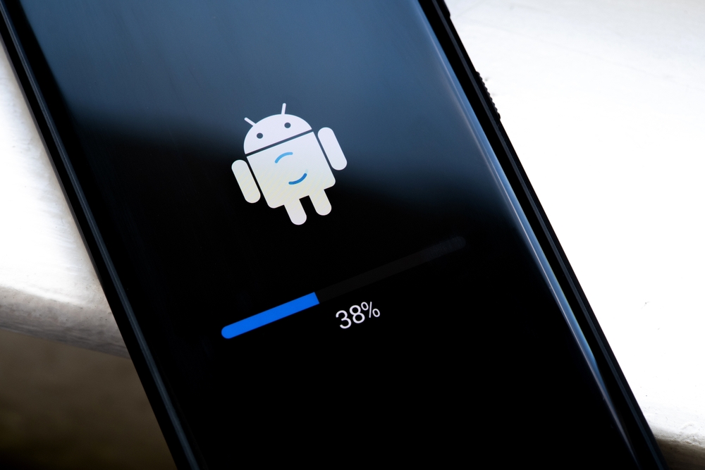 Android, smartphone, update, opdatering, telefon