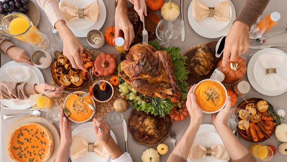 autumn dinner party