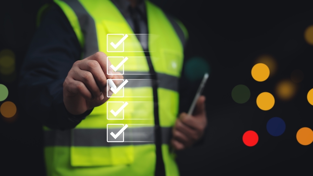 Engineer,checklist,safety,protocol,sikkerhed,tjekliste,inspektion,inspection,quality assurance,projektkvalitet