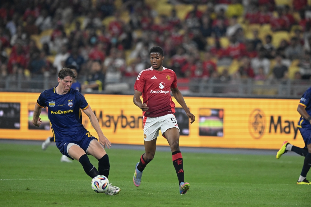 Kuala,Lumpur-malaysia-28may25:chido,Obi,#56,Player,Of,Man,Utd,In,Action