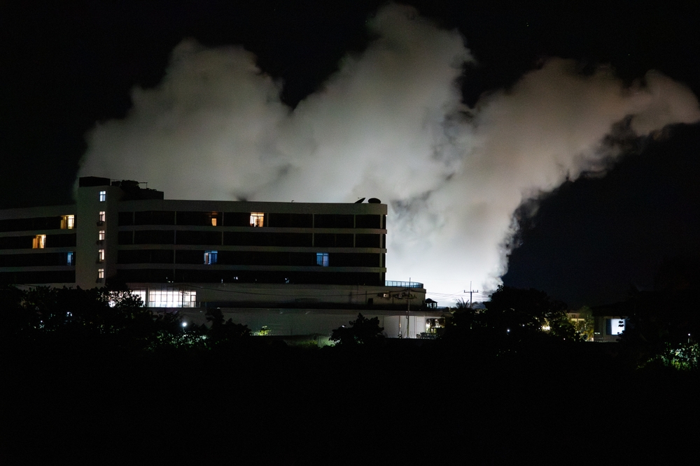 KK Park,Myanmar,smoke,raid
