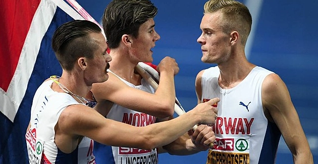 Jakob, Filip og Henrik Ingebrigtsen