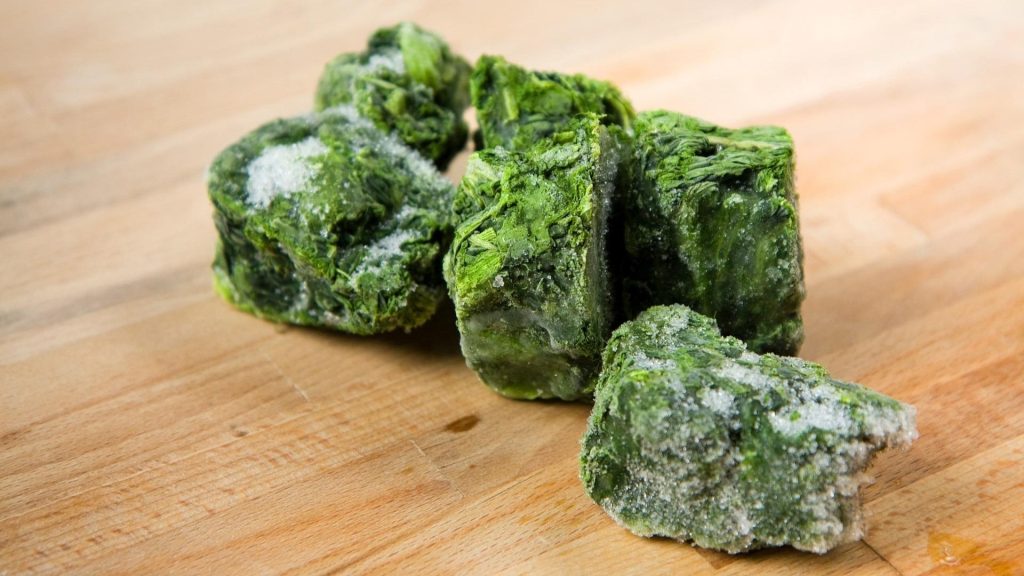 frozen spinach spinat