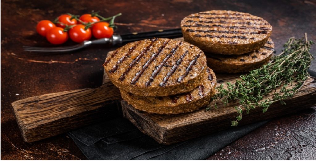 veggie burger