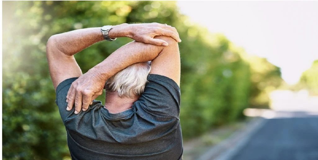 watch man stretching