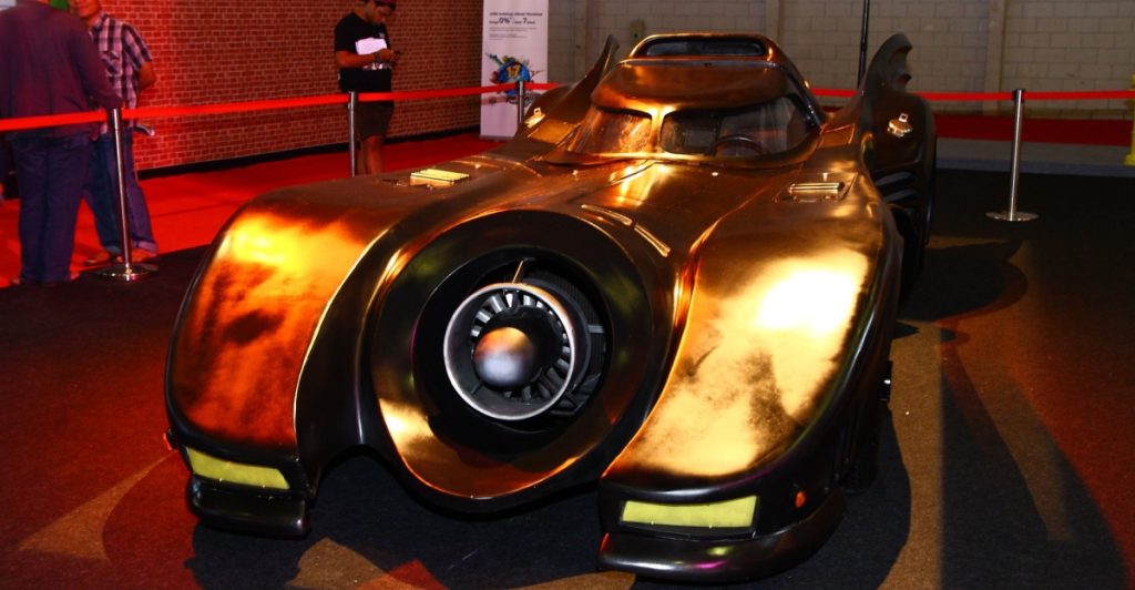 A Batmobile from Batman film back in 1989