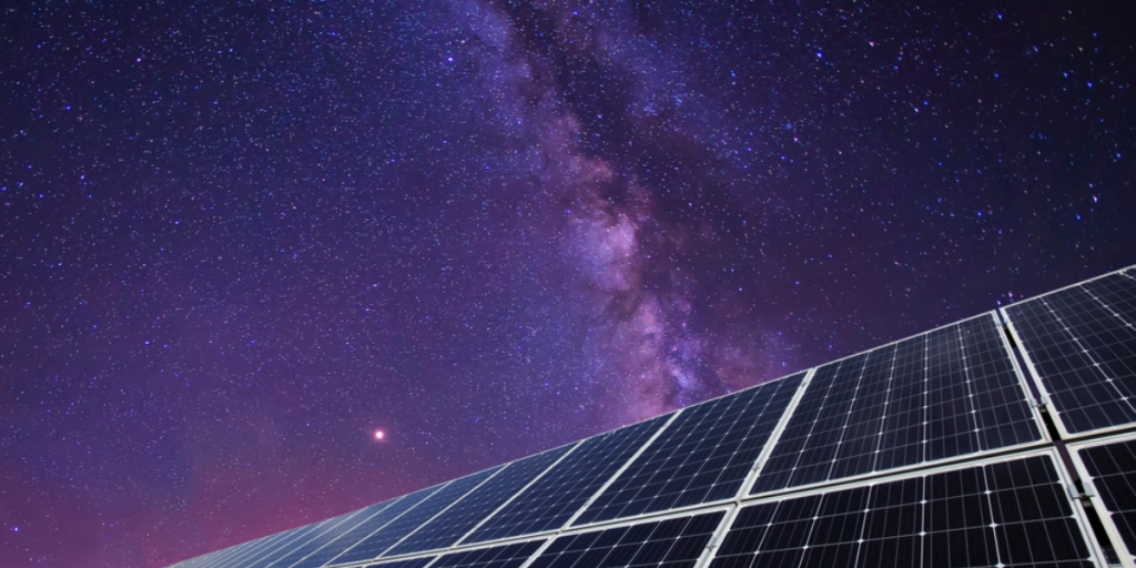 Solar energi-Space