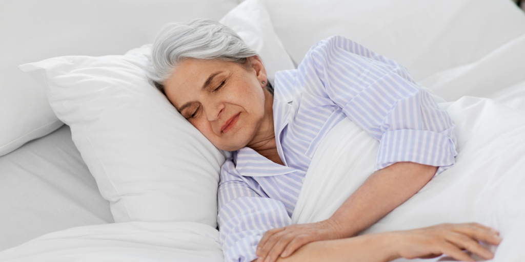 søvn ældre sleep elderly woman kvinde dame