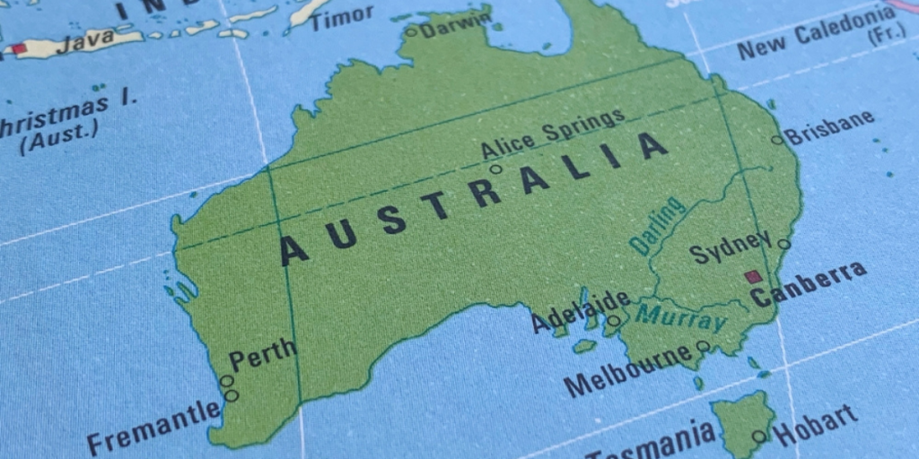 Australian map