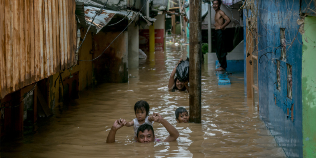 Flooding.Oversvømmelse