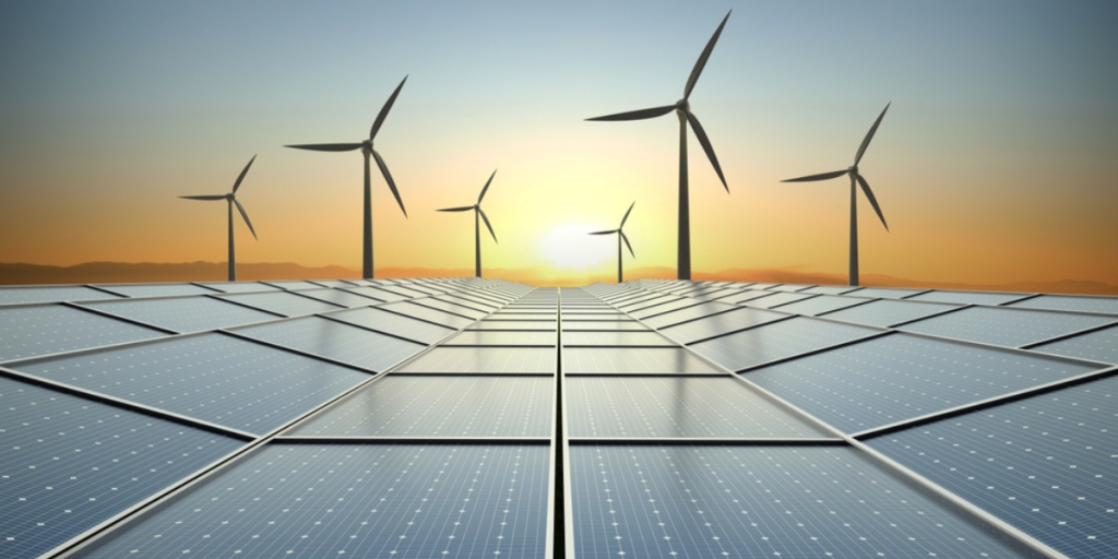 Solar energi- Sol energy- Vind energi- Wind energy