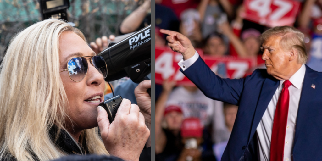 Marjorie Taylor Greene, Donald Trump