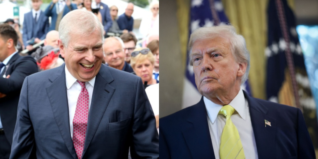 Prince Andrew, Donald Trump