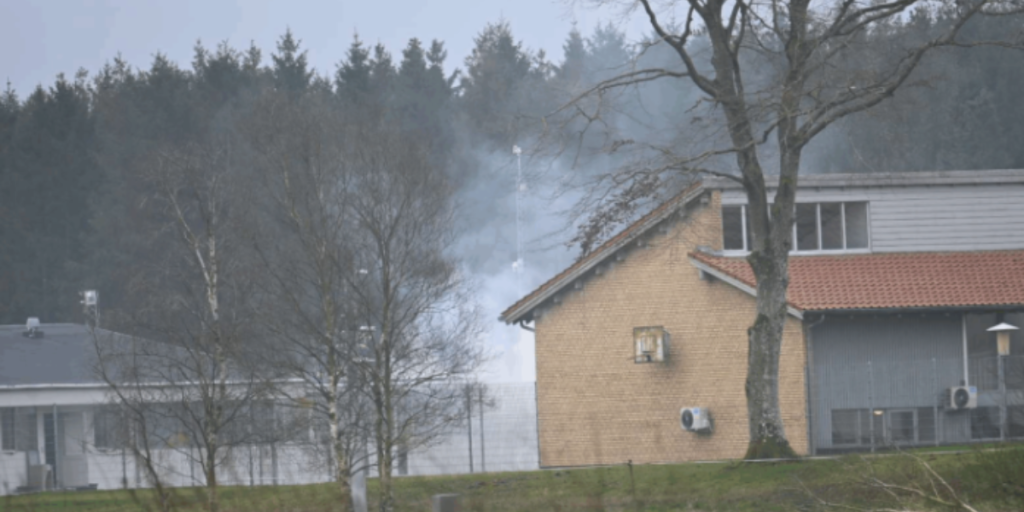 Lige nu: Brand på udrejsecenter