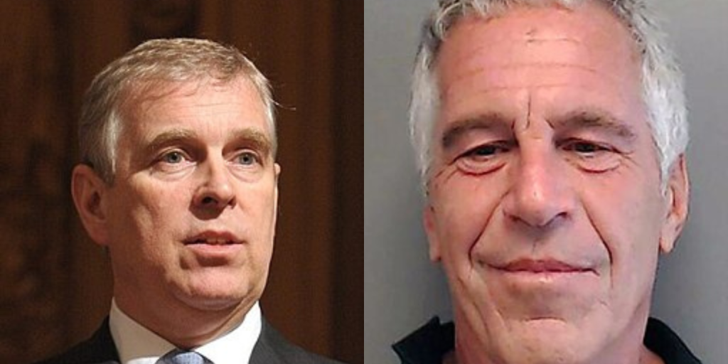 Prins Andrew, Jeffrey Epstein