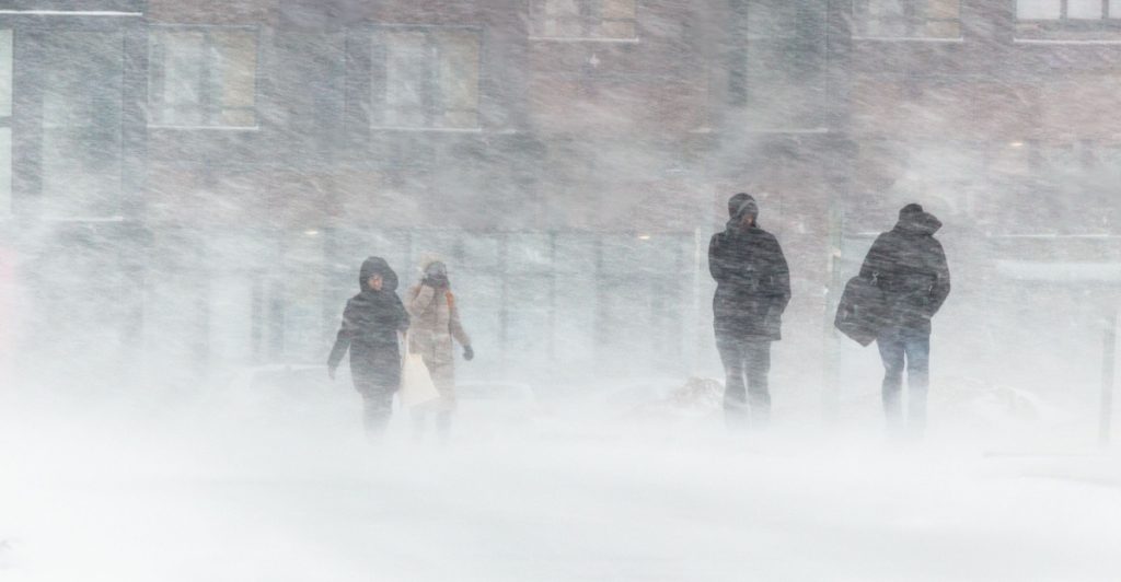 Snöstorm, Snö, Sne, Vinter