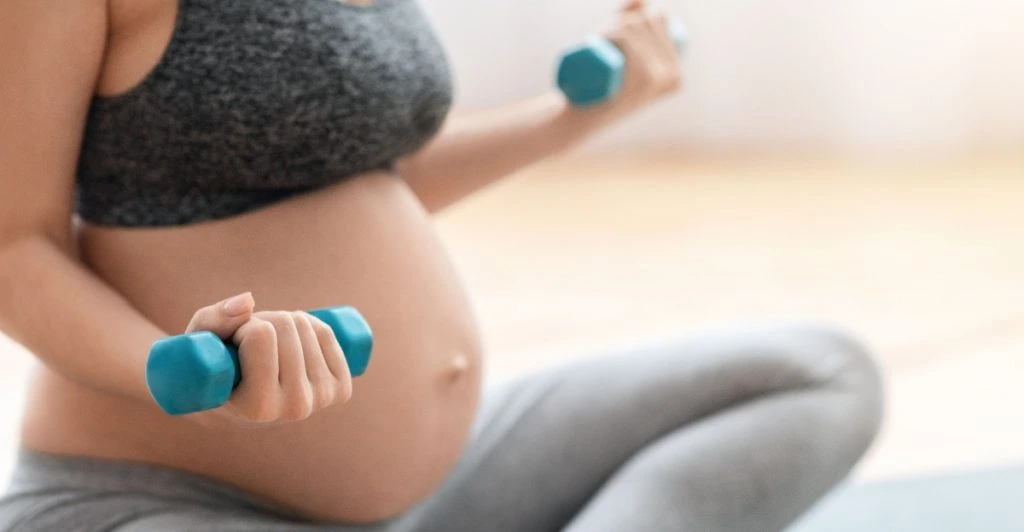 Workout, pregnant