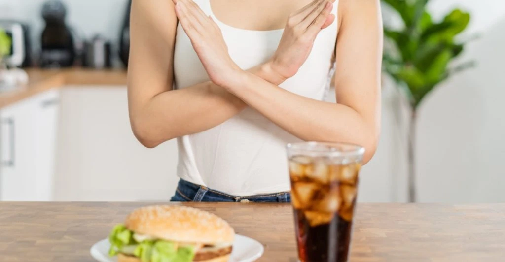 No eating