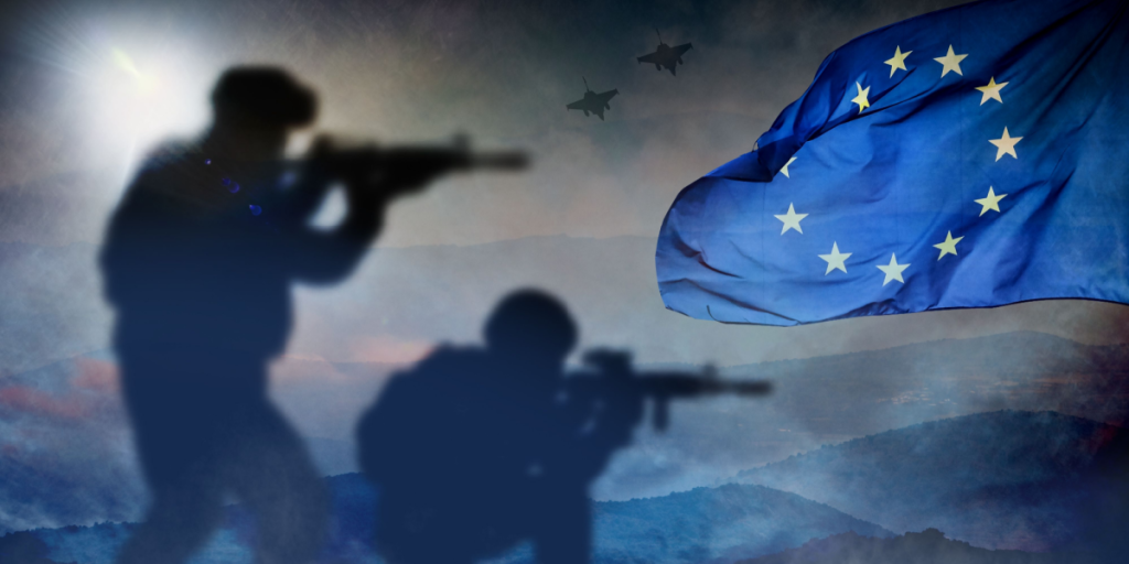 Europe, defense, concept