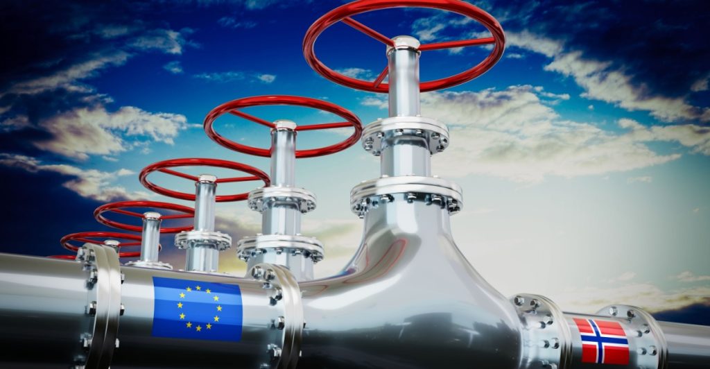 Gas pipeline, EU Norway