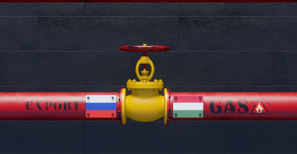 Hungary, russia gas export