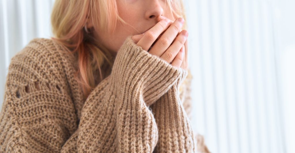 Freezing, cold hands