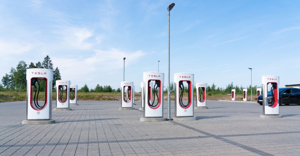 Tesla laddare Oslo