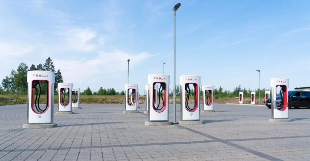 Tesla laddare Oslo