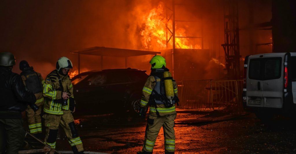 Kyiv firefighters