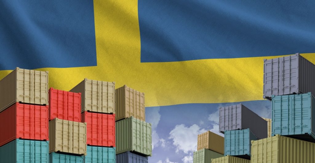Sweden import/export, industry