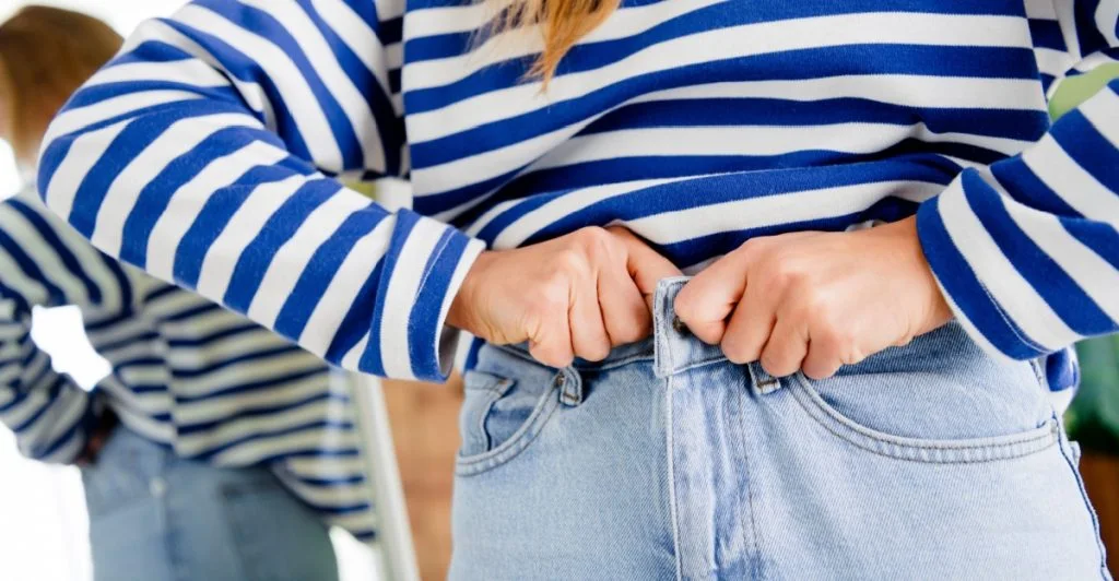 Tight jeans