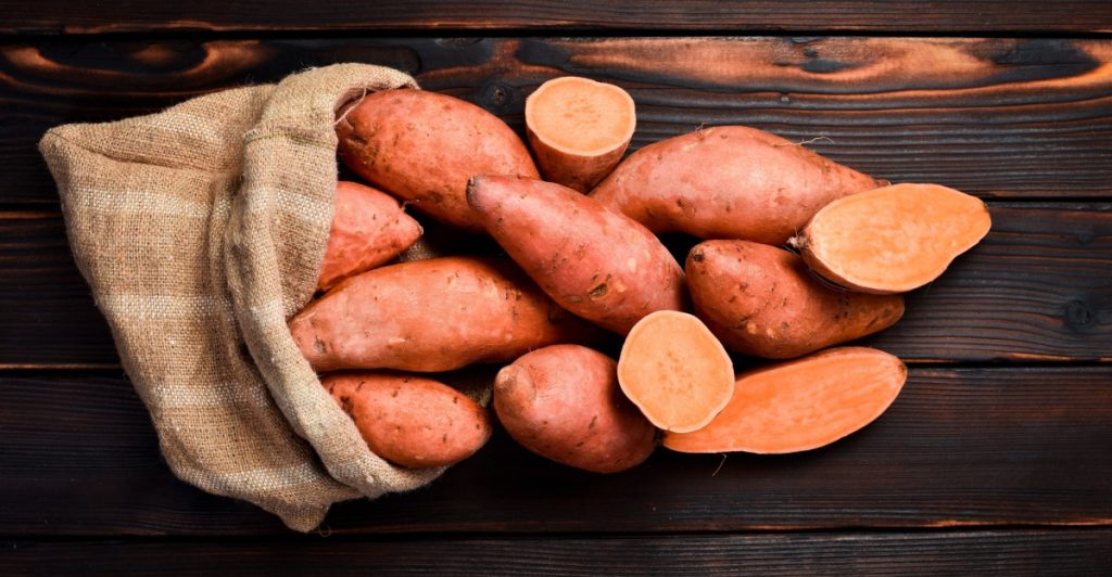 Sweet potatoes, sötpotatis