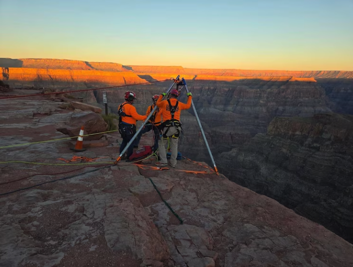 Oplevelse endte som frygtelig tragedie: 65-årig mand gled og faldt over 30 meter ned i Grand Canyon