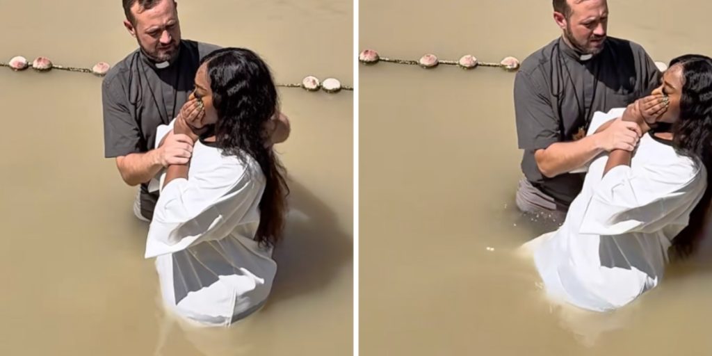 Ung kvinde bliver døbt – men er slet ikke forberedt på, at det går helt galt