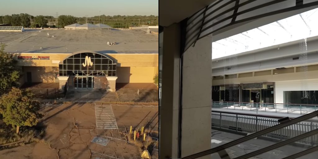 Hører pludselig skræmmende knurren i forladt indkøbscenter: Så gør de en chokerende opdagelse