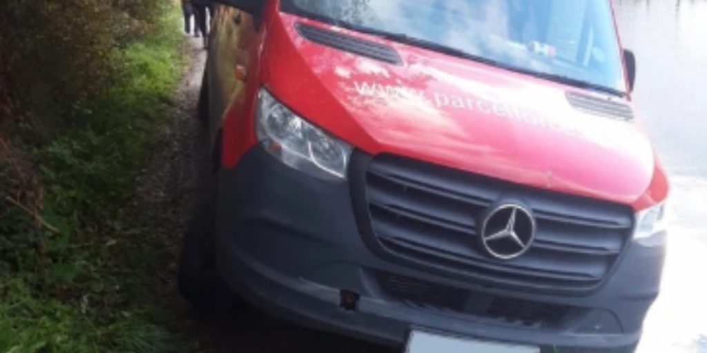 Pakkebud fulgte bare sin GPS: Så indså han, at han havde begået en stor brøler