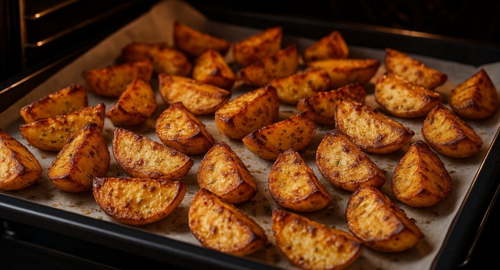 Ovnbagte kartofler der bliver super sprøde: Du skal bare tilsætte én enkel ingrediens