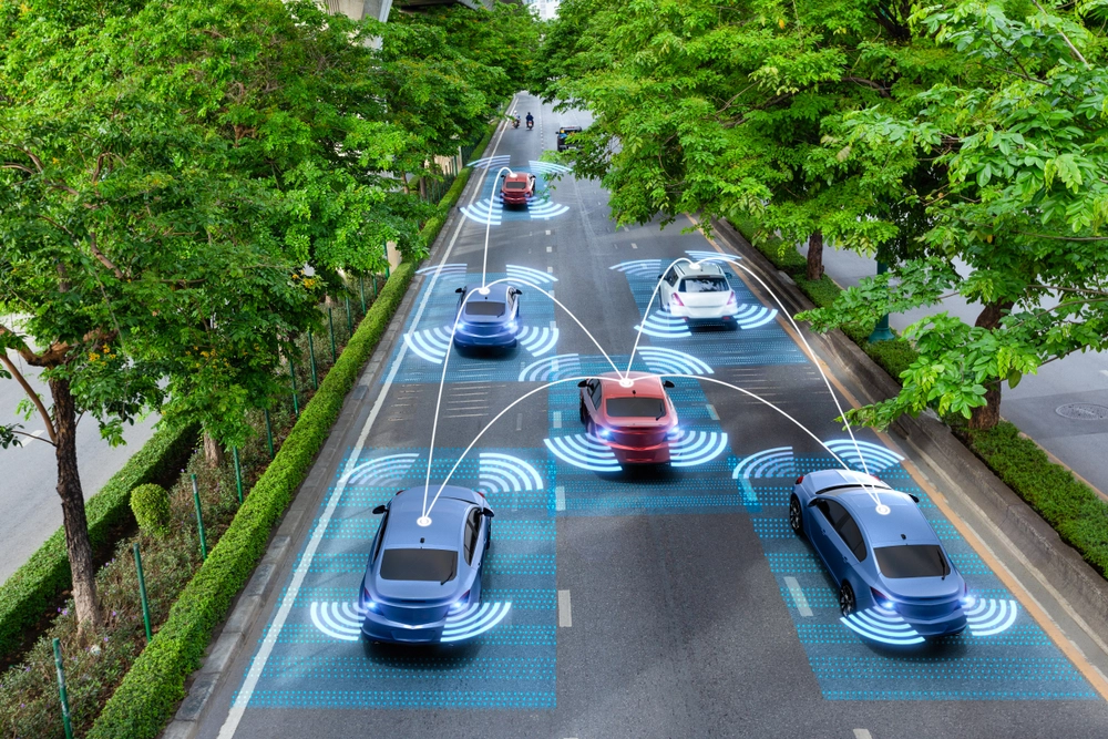 Smart,Cars,With,Automatic,Sensor,AI,Robotic Car,Selfdriving car,selvkørende bil,smart GPS